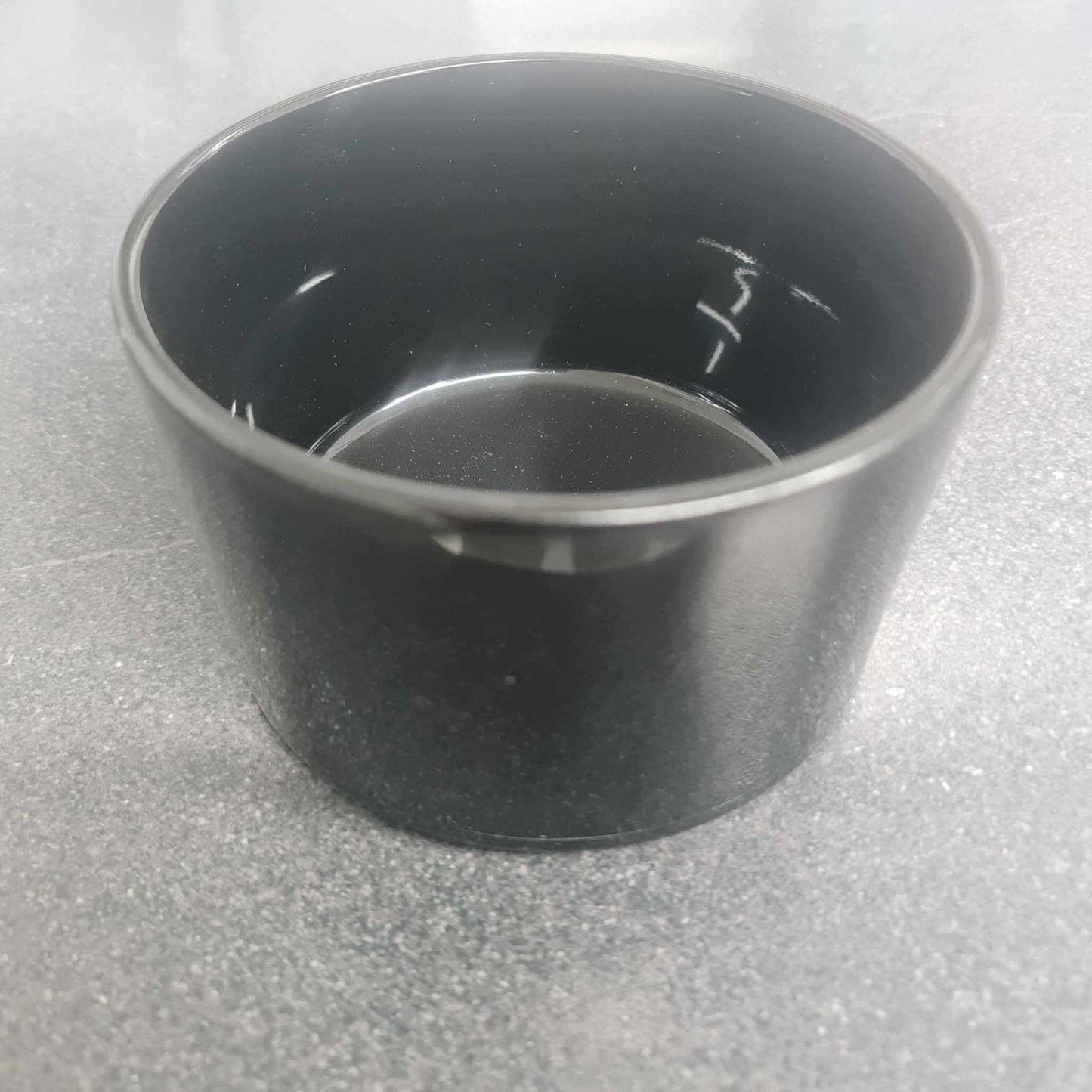 3 Wick Bowls luxury candle bowl in sleek black design, perfect for customizable home decor.