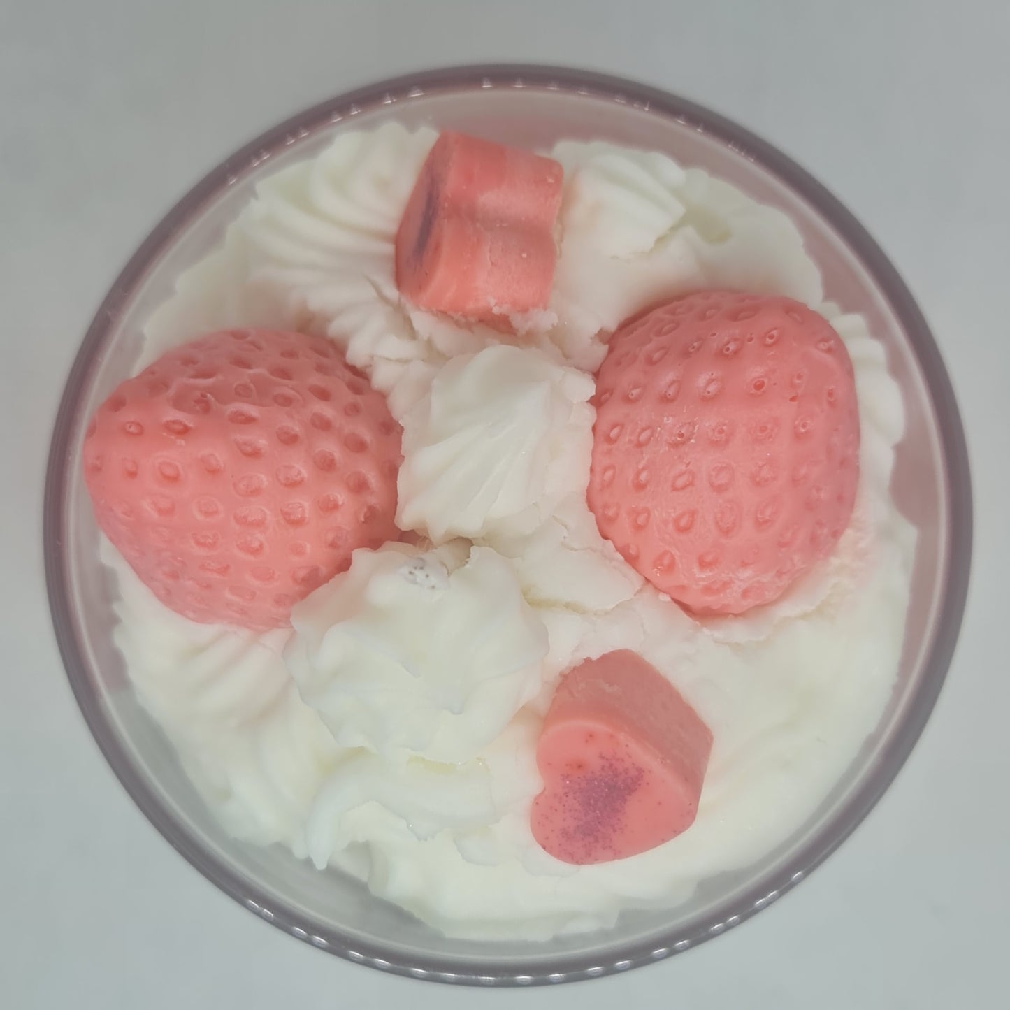 Strawberries & Cream - Scented Soy Wax Candle