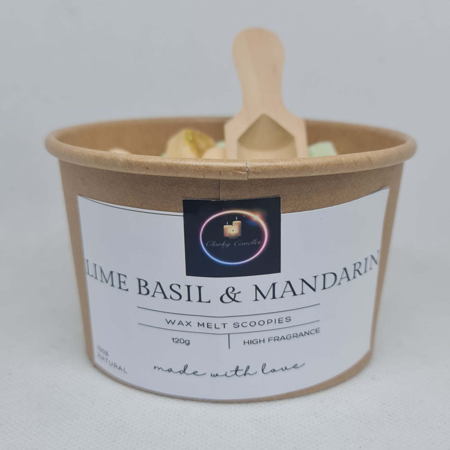 Lime Basil & Mandarin - Wax Melt Scoopies - 120g