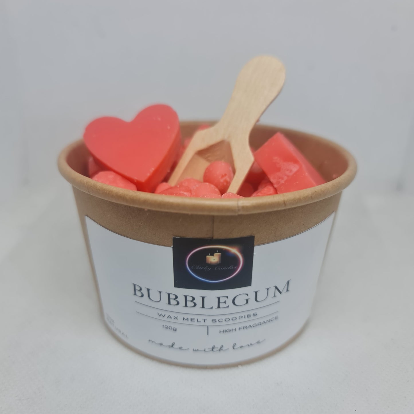 Wax Melt Scoopies - Bubblegum - 120g | Sweet Nostalgic Fun | £7.95 | Clarky Candles