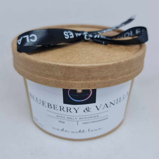 Wax Melt Scoopies - Blueberry & Vanilla - 120g | Choose Your Portion | £5.95