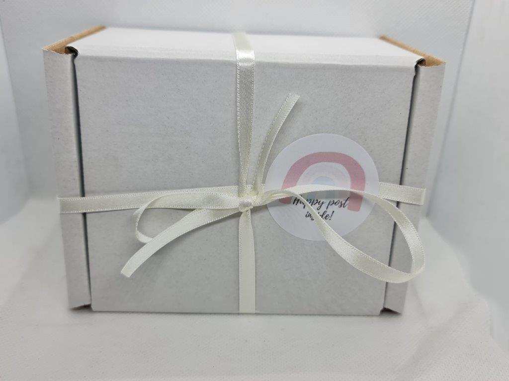 Monkey Farts scented soy wax candle gift box with ribbon by Clarky Candles