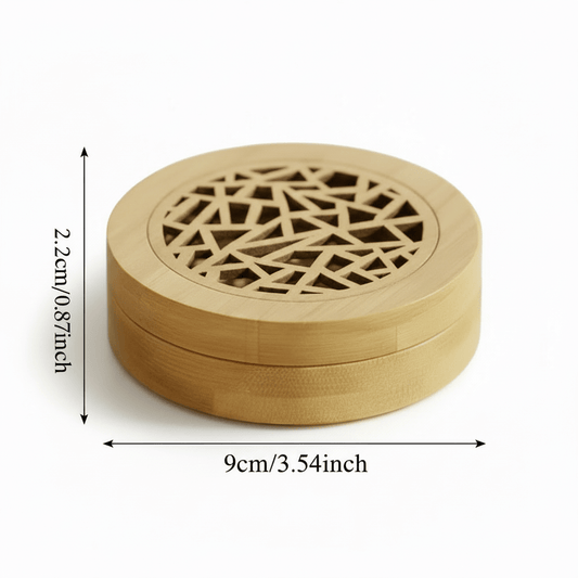 Bamboo Incense Holder Box (Style 3) | Ash Catcher | Clarky Candles