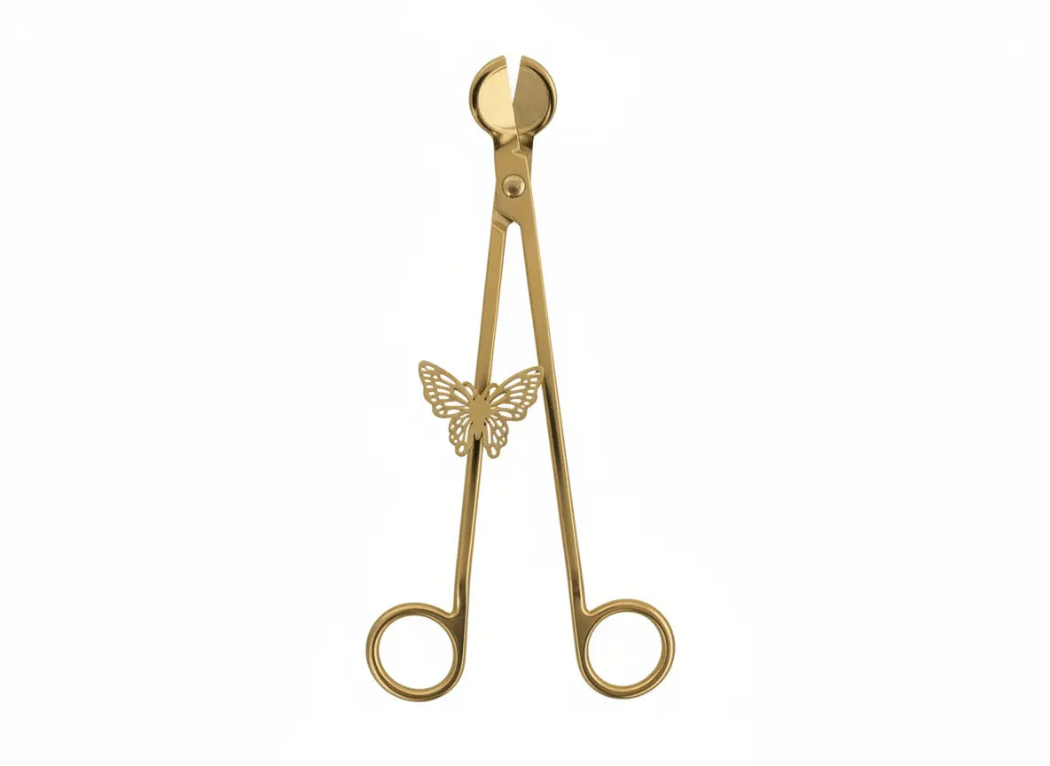Butterfly Wick Trimming Scissors - Gold | Premium Wick Trimmers | £6.95 My Store