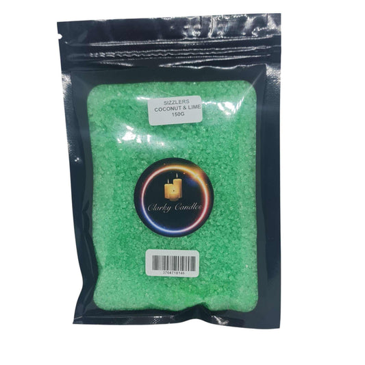 Coconut & Lime Scented Sizzlers 150g