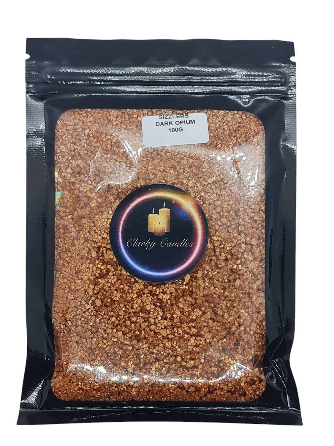 Dark Opium Scented Sizzlers 100g - Premium Simmering Granules | £3.50 | Clarky Candles
