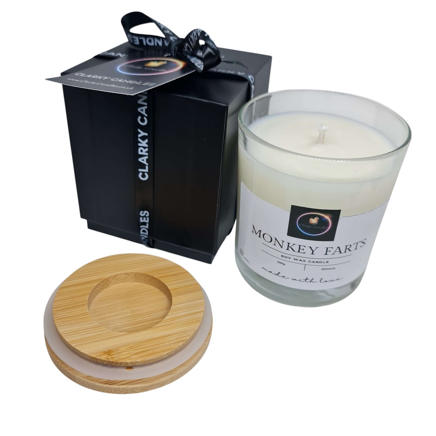 Monkey Farts Luxury Candle | Tropical Fun | Gift-Wrapped | £17.95