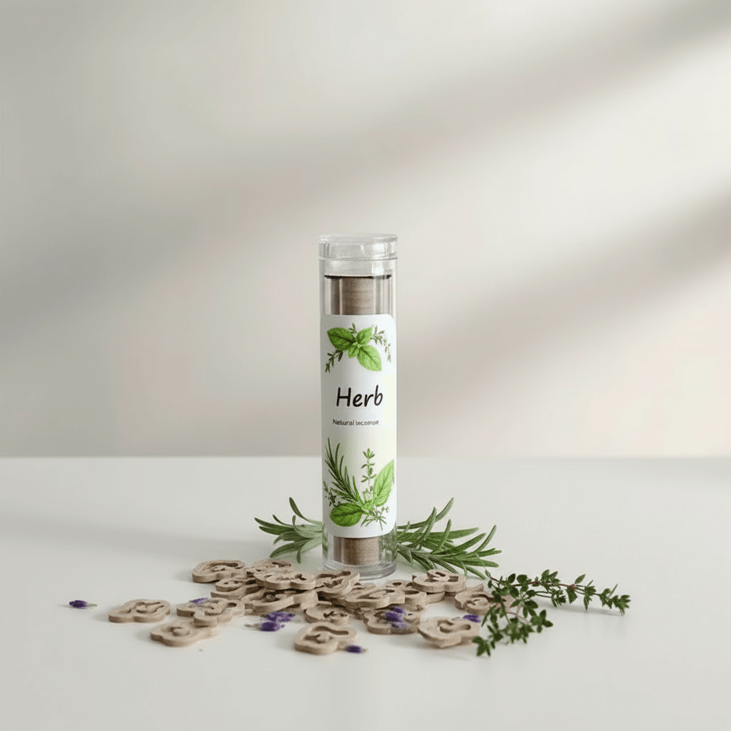 Herb x40 Wooden Aromatherapy Incense Sticks | Fresh Green Herbal Scent | £3.95 | Clarky Candles