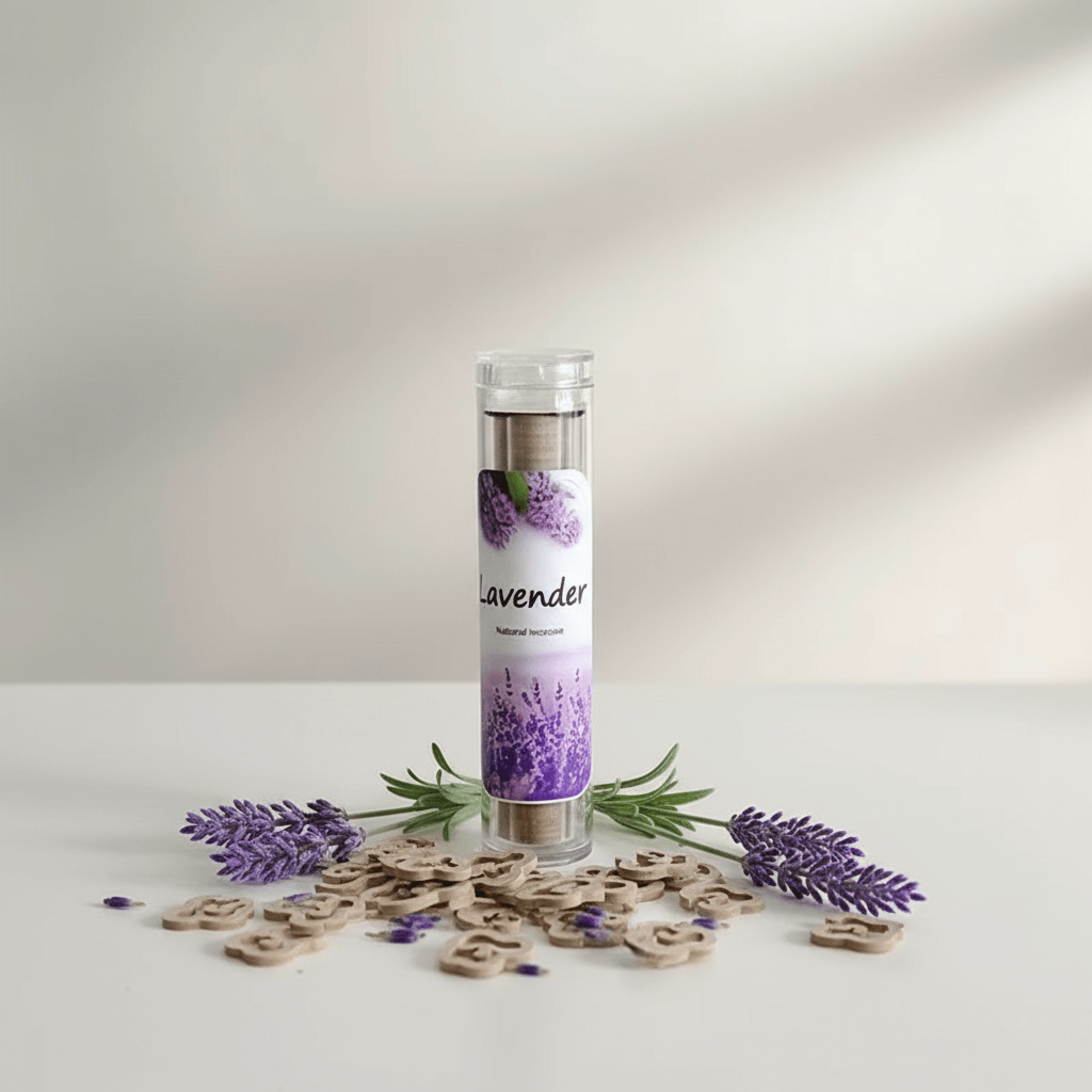 Lavender x40 Wooden Aromatherapy Incense Sticks | Calming Floral Herbal Scent | £3.95 | Clarky Candles