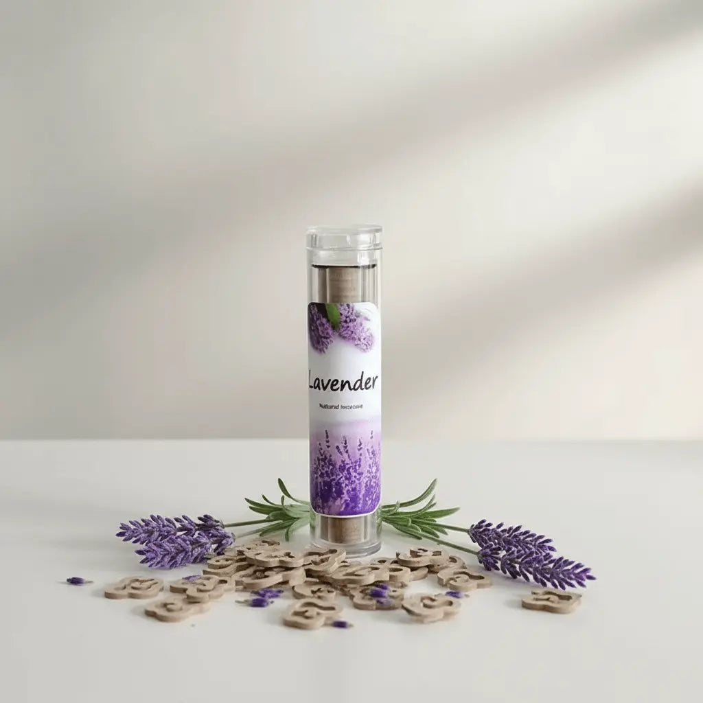 Lavender x40 Wooden Aromatherapy Incense Sticks | Calming Floral Herbal Scent | £3.95 | Clarky Candles CLARKY CANDLES