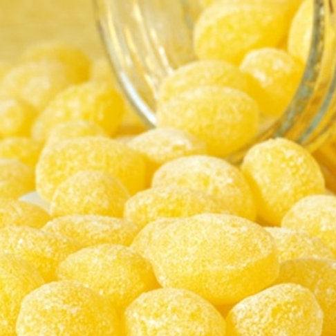 Lemon Sherbet Wax Melt Snap Bar 50g with zesty, sweet citrus scent inspired by lemon sherbet sweets, handmade by Clarky Candles.