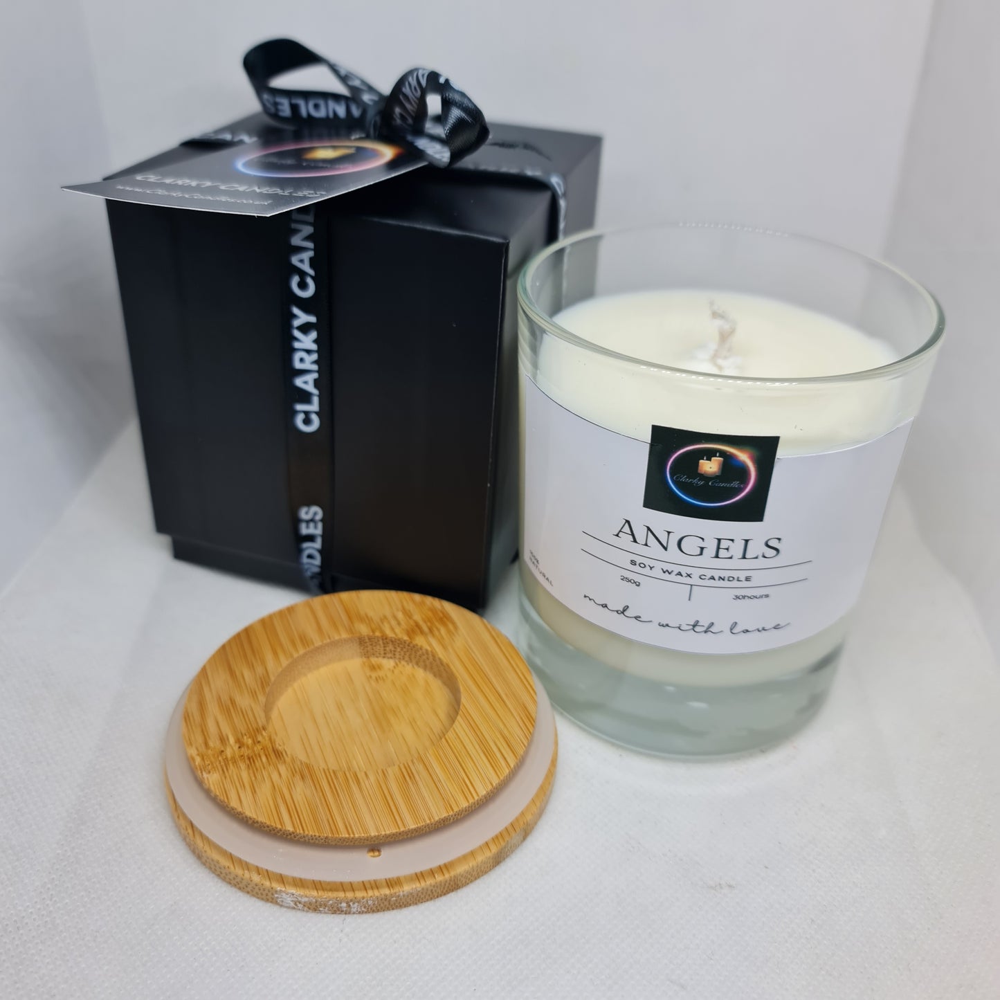 Luxury Gift Wrapped Candle Angels