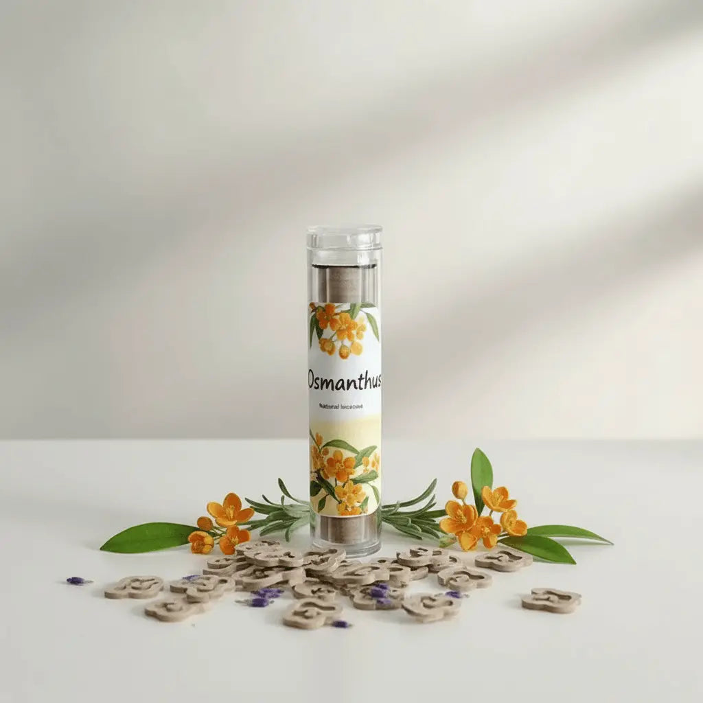 Osmanthus Flower x40 Wooden Aromatherapy Incense Sticks | Sweet Apricot Floral Scent | £3.95 | Clarky Candles CLARKY CANDLES