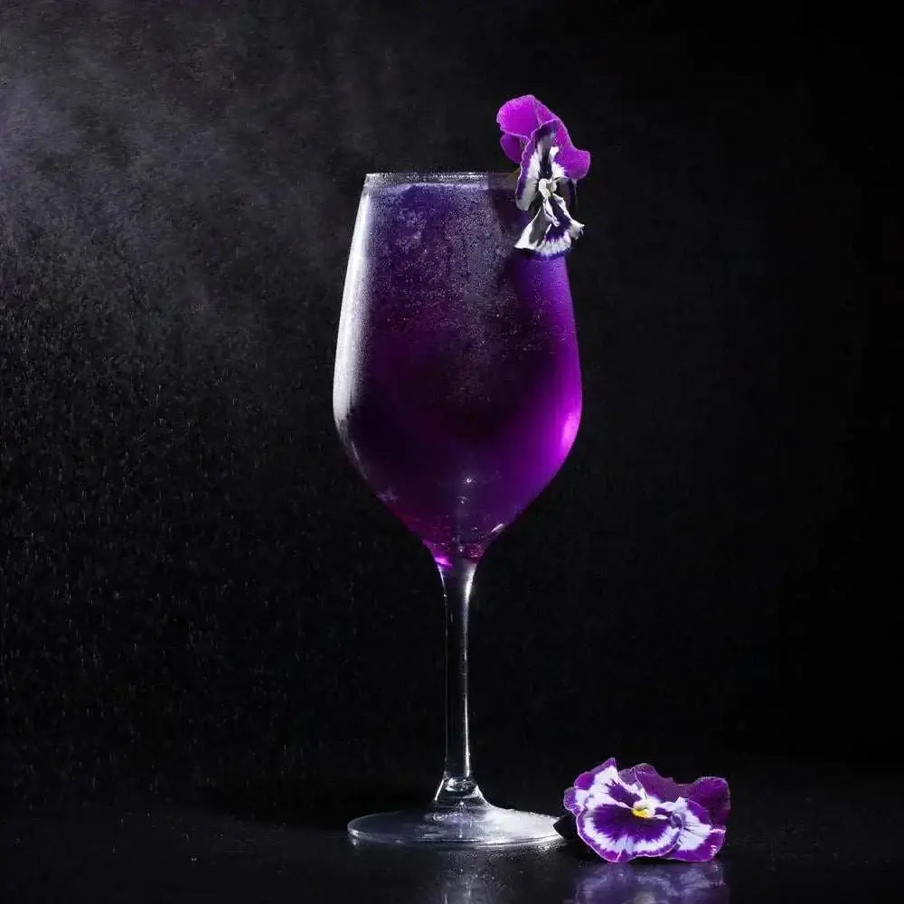 Purple Rain Scented Soy Wax Candle with mystical storm fragrance and royal purple hues, handmade in the UK