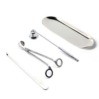 4pcs/set Candle Tool Set - Silver