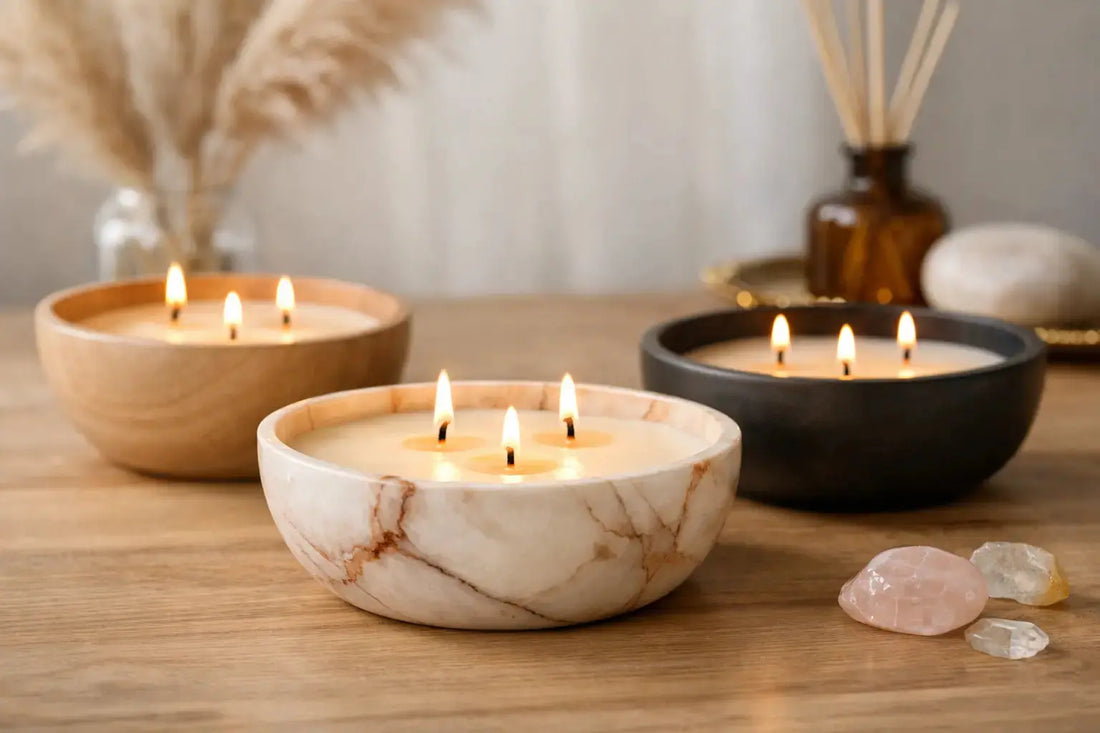 Custom 3 Wick Bowl Candles That Feel Special