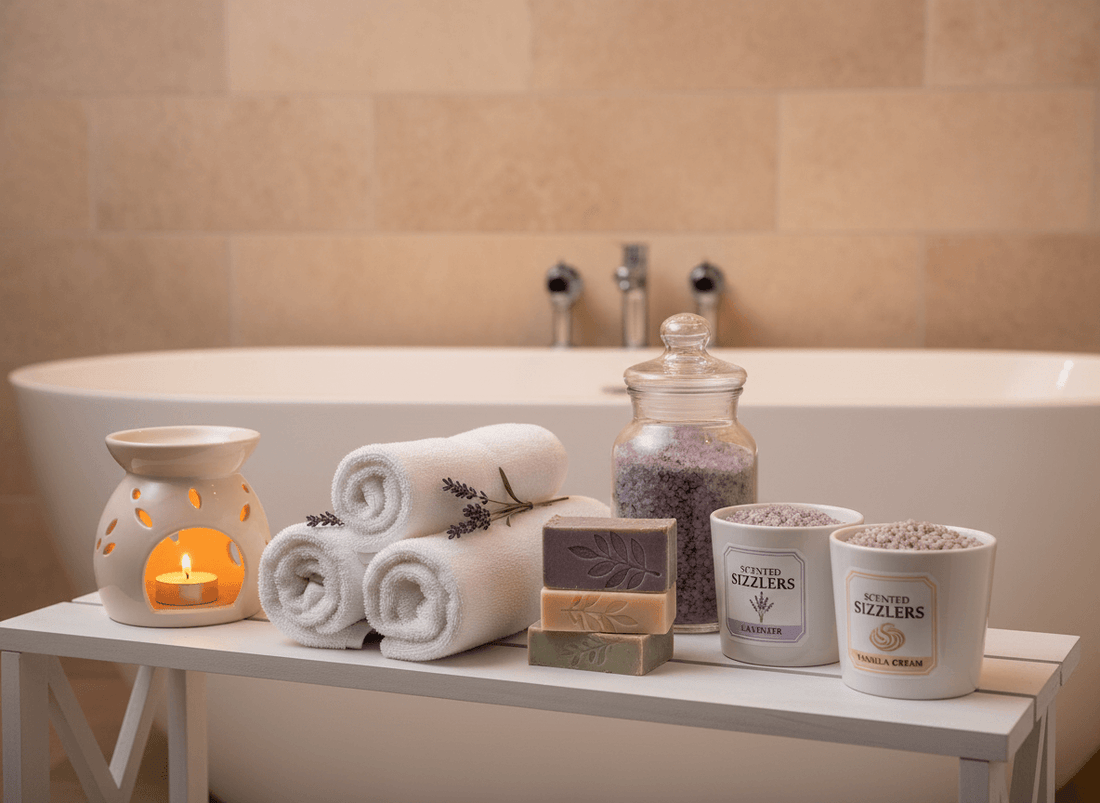 Best scented sizzlers for bathrooms spa-like wax burner scents relaxation