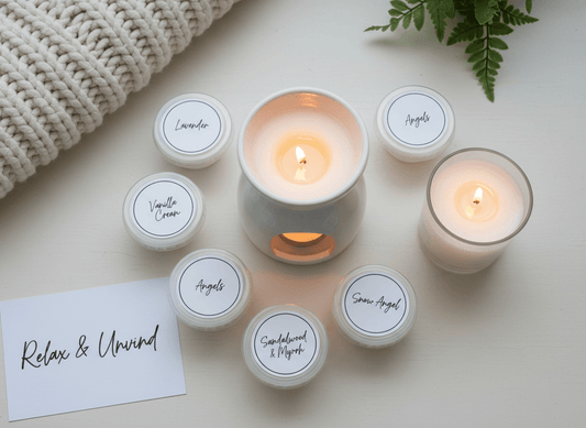 Best scented sizzlers for relaxation calming wax burner scents de-stress unwind