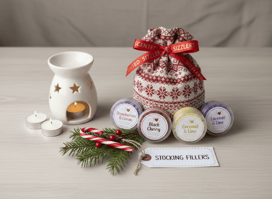 Best scented sizzlers for stocking fillers UK budget wax burner gift ideas