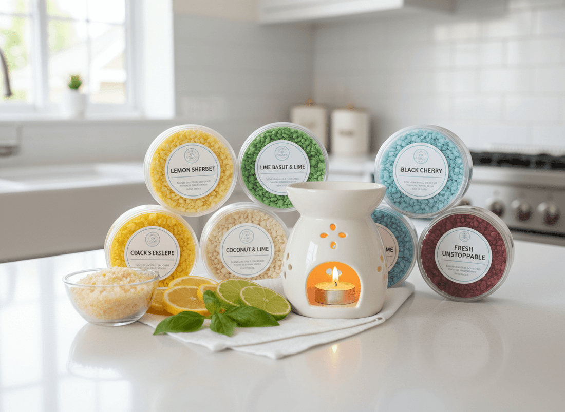 Best scented sizzlers for kitchens fresh clean wax burner scents UK