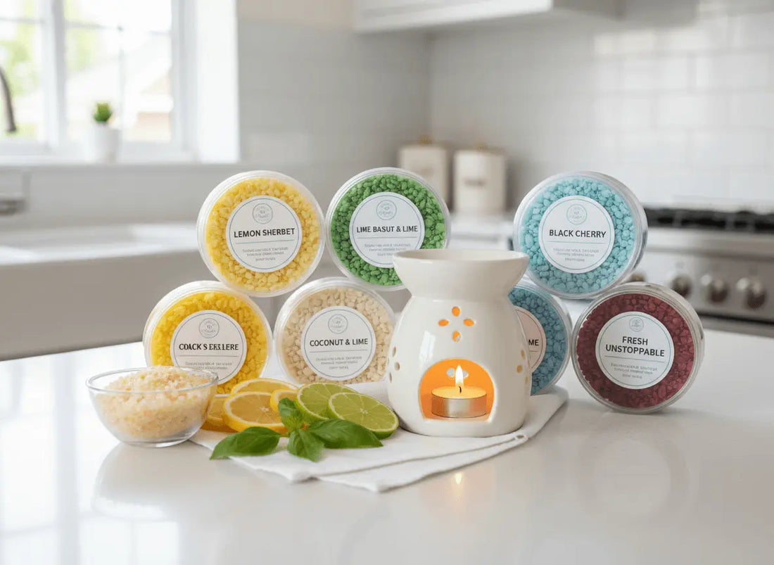 Best scented sizzlers for kitchens fresh clean wax burner scents UK
