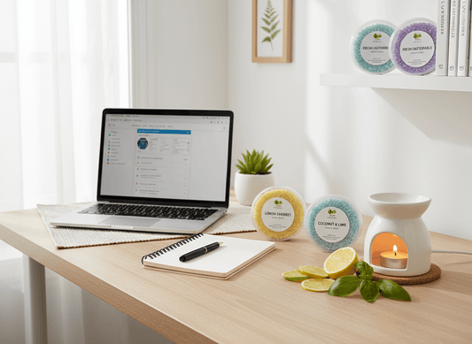 Best scented sizzlers for home offices focus productivity wax burner scents UK