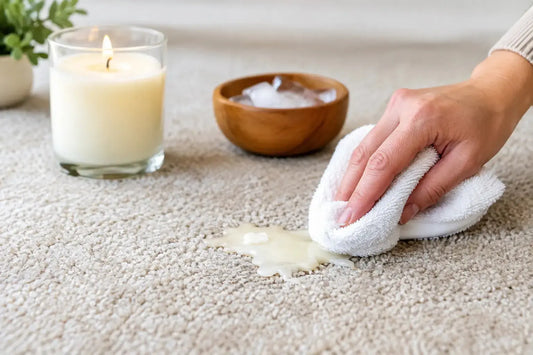 How to Remove Candle Wax From Carpet Safely
