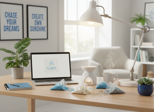 Best scented sizzlers for motivation goal-setting inspiring wax burner scents workspace