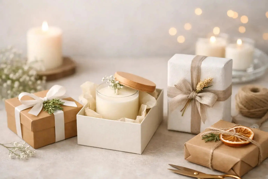 How to Gift Candles Beautifully