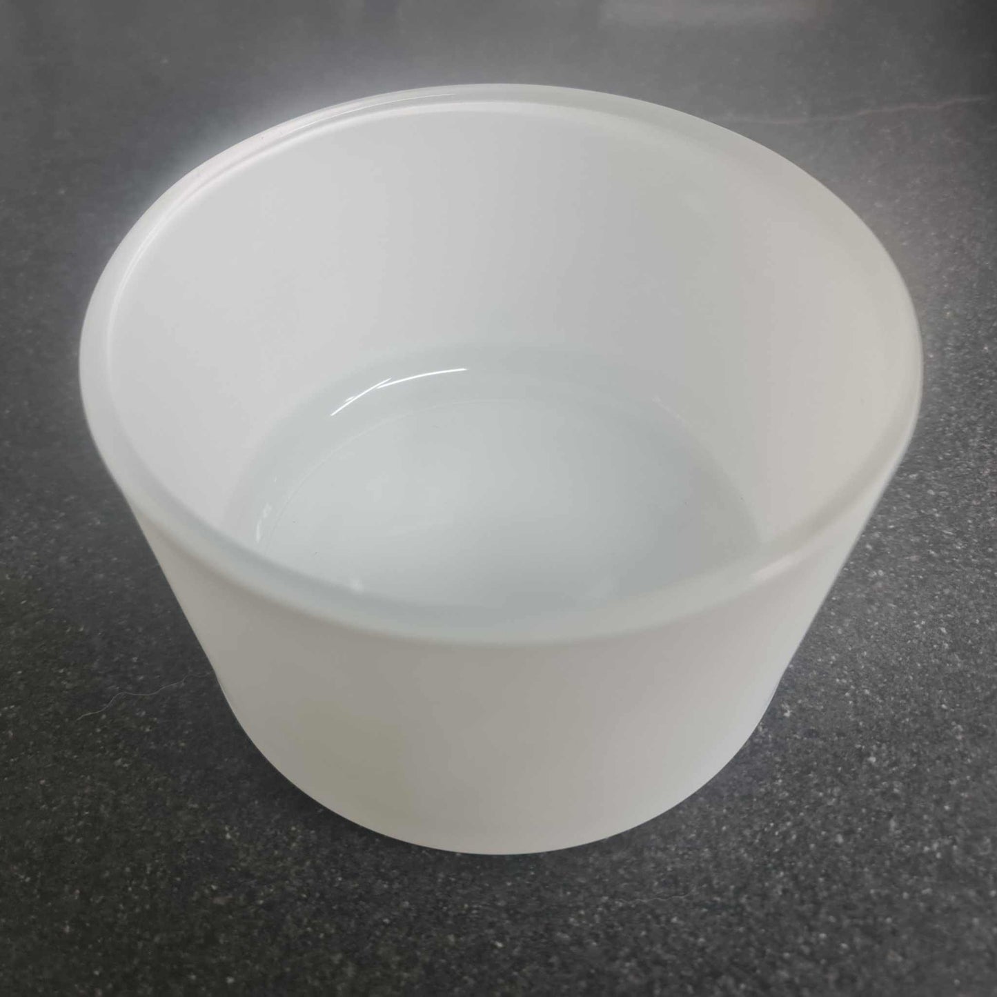 3 Wick Bowls - elegant white bowl ready for luxury candle customization in your home.