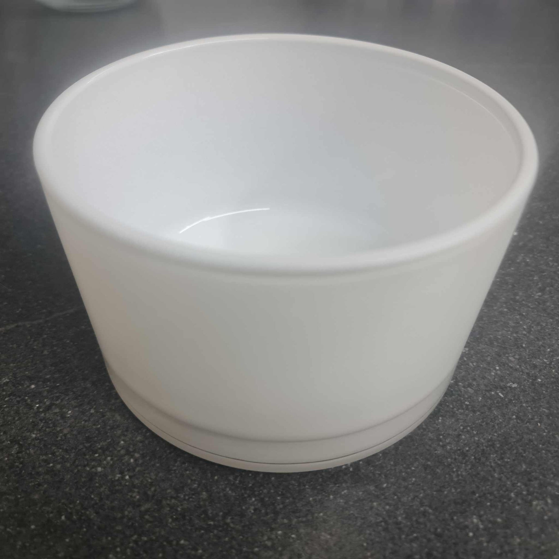 3 Wick Bowls - white candle bowl ready for customization, perfect for luxury home decor and ambiance.