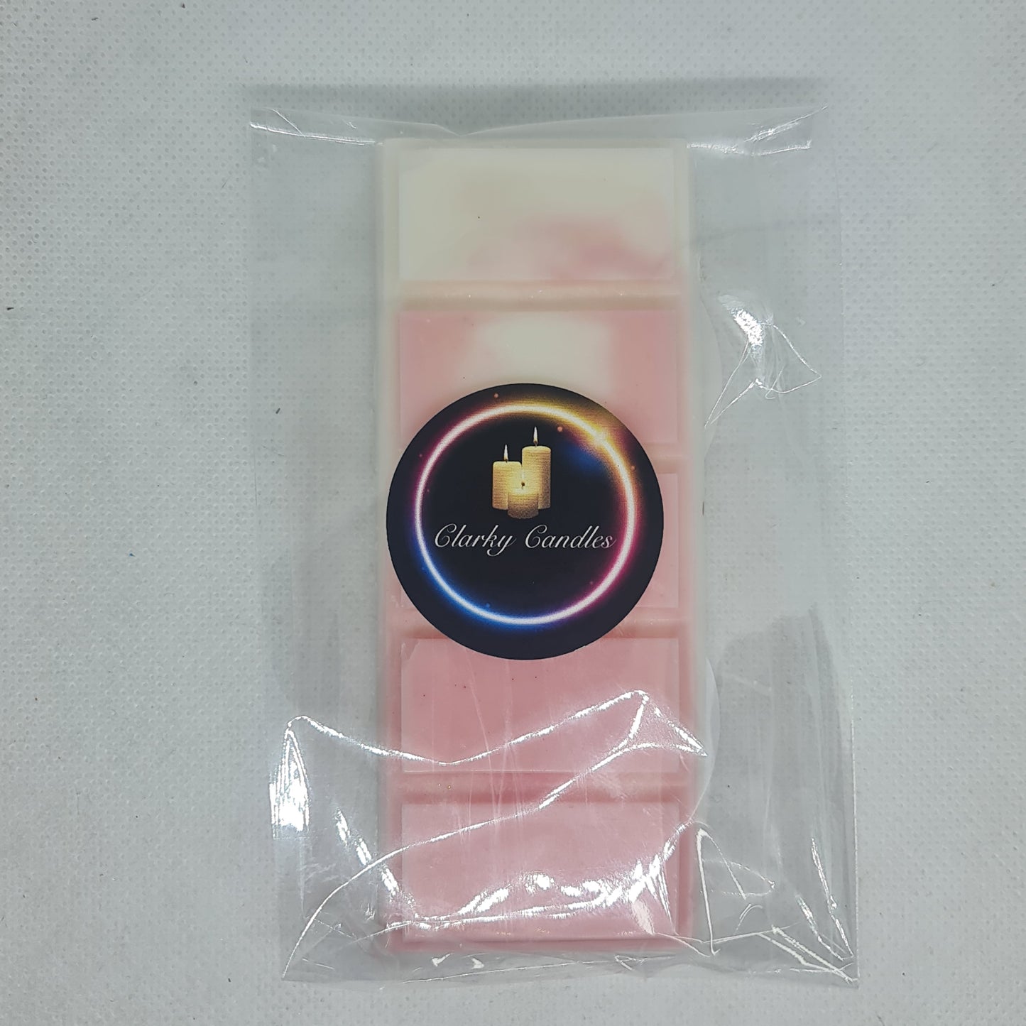 Strawberries & Cream Wax Melt Snap Bar 50g | Sweet Summer Indulgence | £2.20 | Clarky Candles