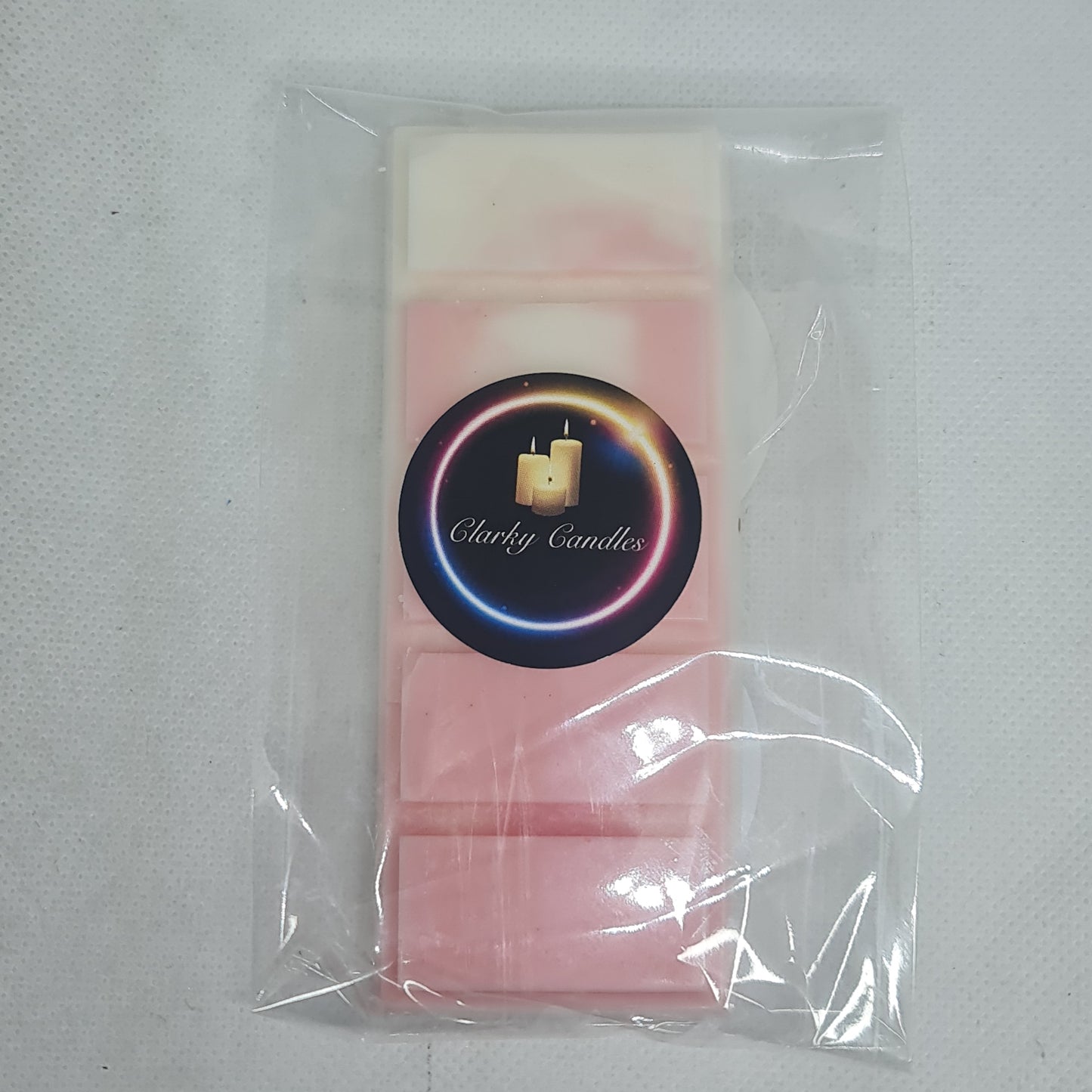 Strawberries & Cream Wax Melt Snap Bar 50g | Sweet Summer Indulgence | £2.20 | Clarky Candles