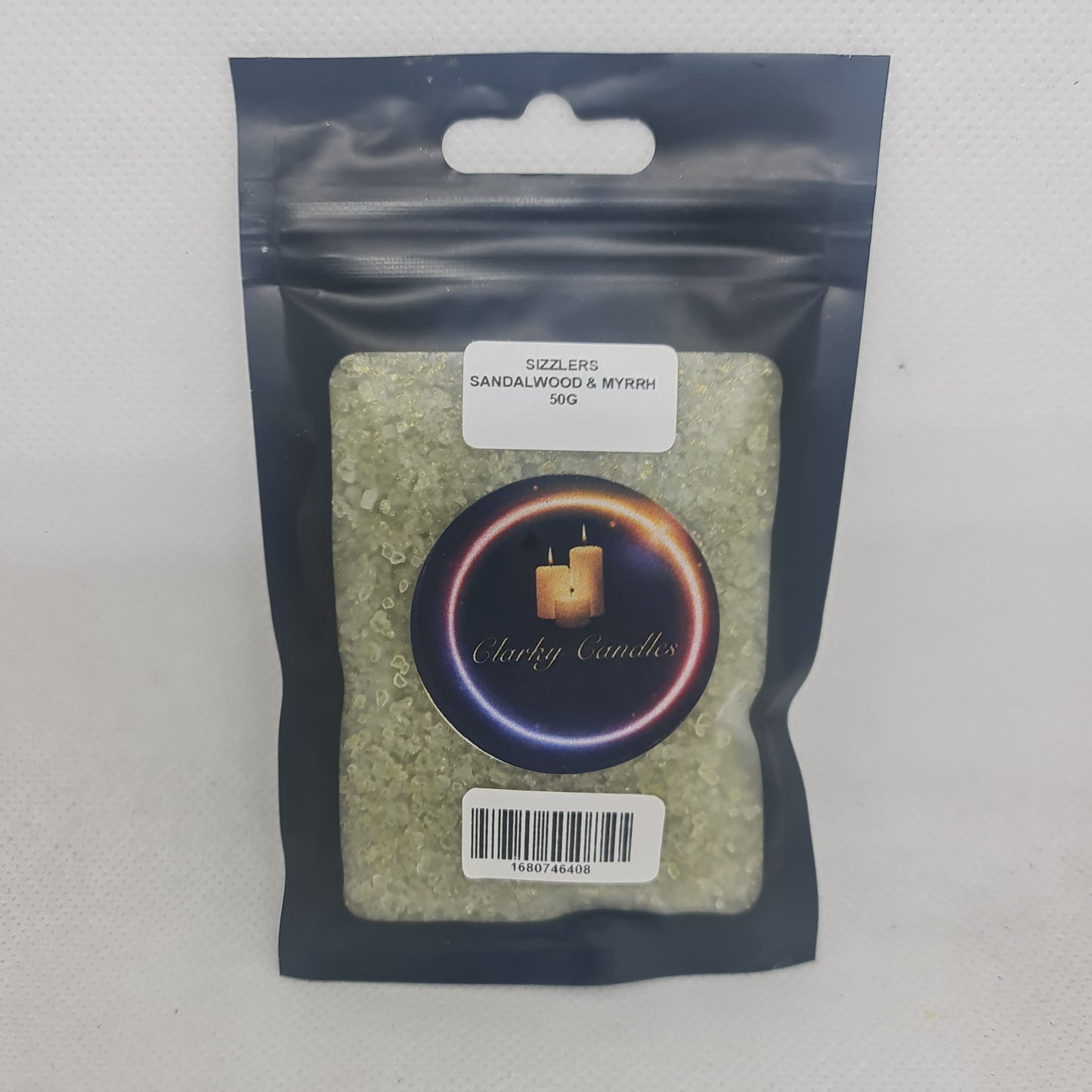 Sandalwood & Myrrh Scented Sizzlers 50g - Premium Simmering Granules | £2.50 | Clarky Candles
