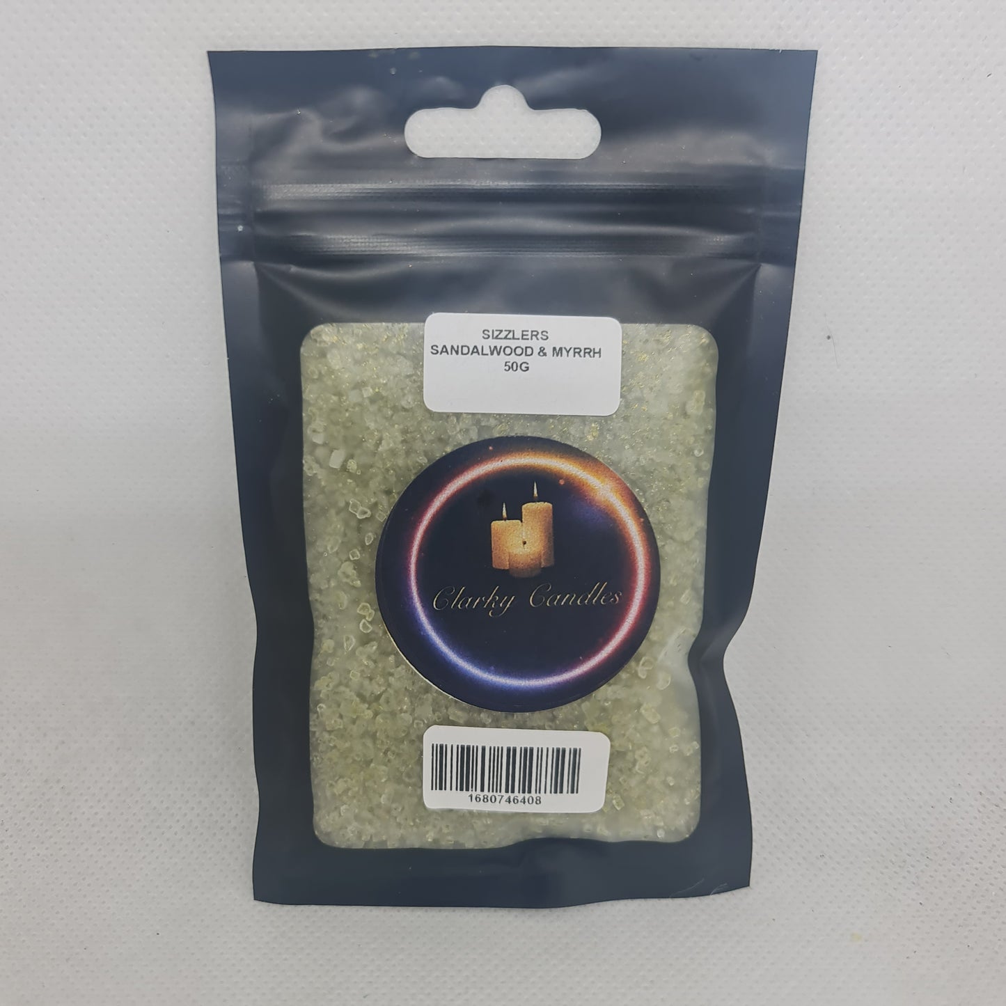 Sandalwood & Myrrh Scented Sizzlers 50g - Premium Simmering Granules | £2.50 | Clarky Candles