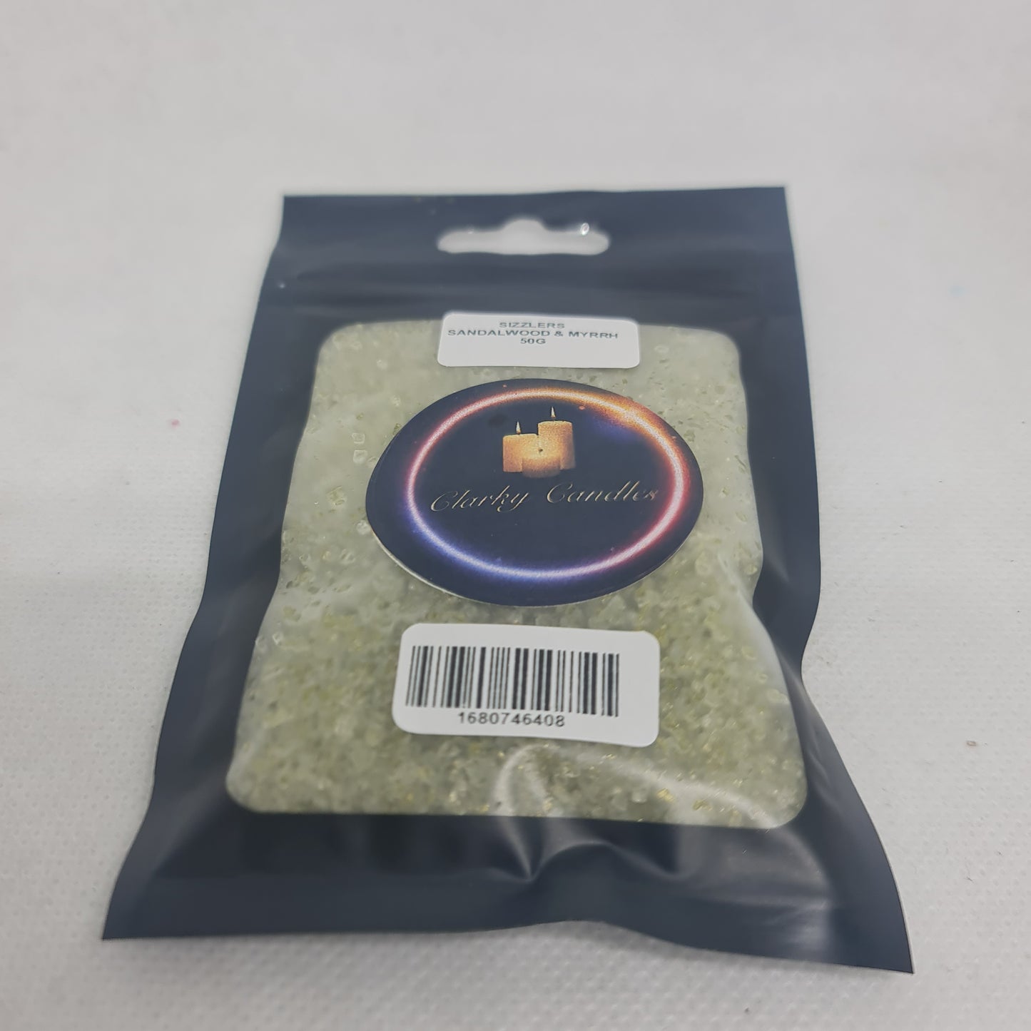 Sandalwood & Myrrh Scented Sizzlers 50g - Premium Simmering Granules | £2.50 | Clarky Candles