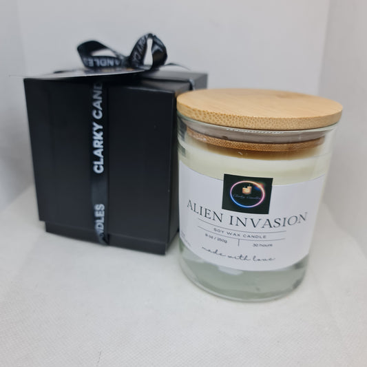 Gift Wrapped Candles