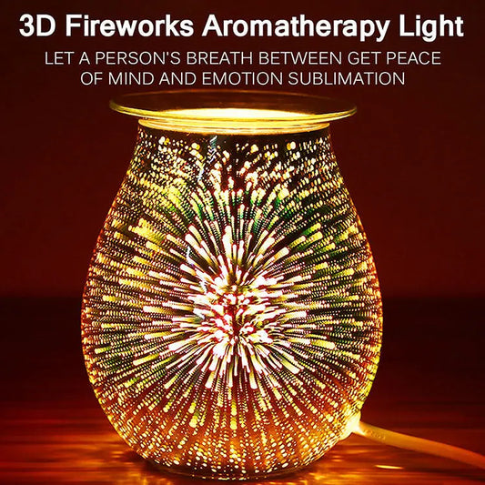 3D Firework Wax Melt Warmer