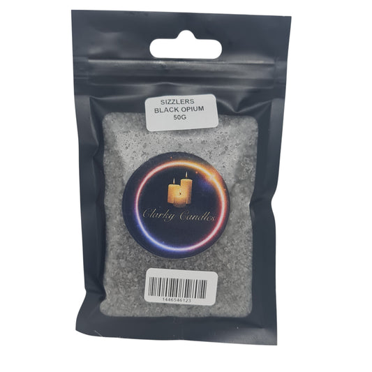 Black Opium Scented Sizzlers 50g - Premium Simmering Granules | £2.50 | Clarky Candles