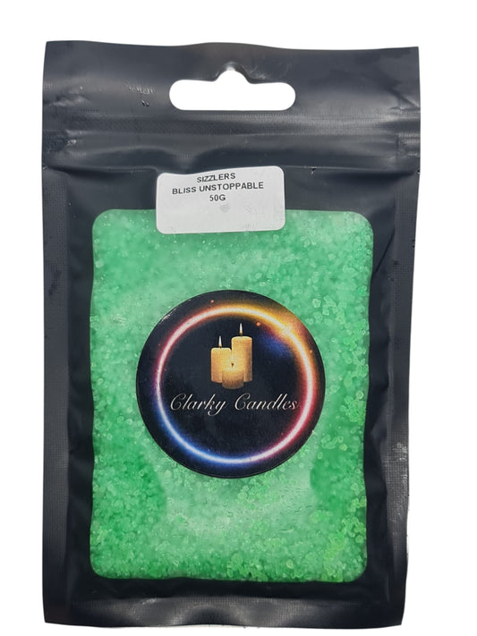 Bliss Unstoppable Scented Sizzlers 50g - Premium Simmering Granules | £2.50 | Clarky Candles
