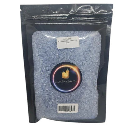 Blueberry & Vanilla Scented Sizzlers 150g - Premium Simmering Granules | £5.00 | Clarky Candles
