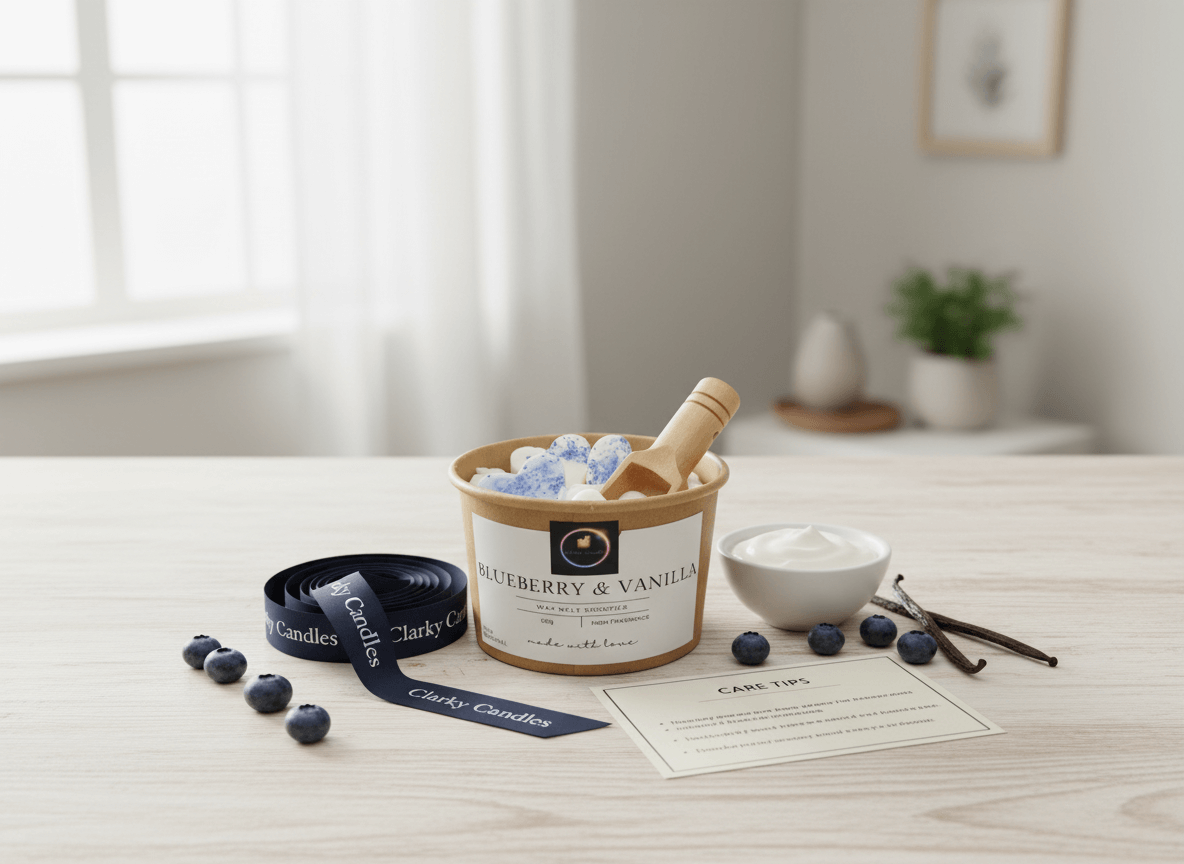 Wax Melt Scoopies - Blueberry & Vanilla - 120g | Choose Your Portion | £5.95