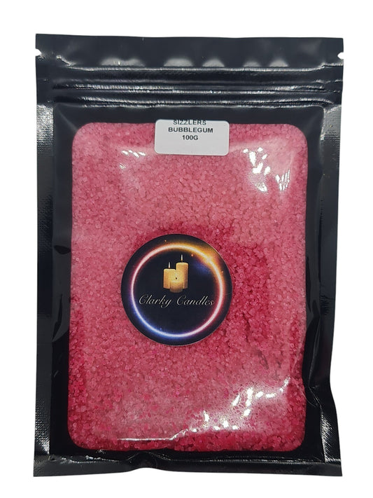 Bubblegum Scented Sizzlers 100g - Premium Simmering Granules | £3.50 | Clarky Candles