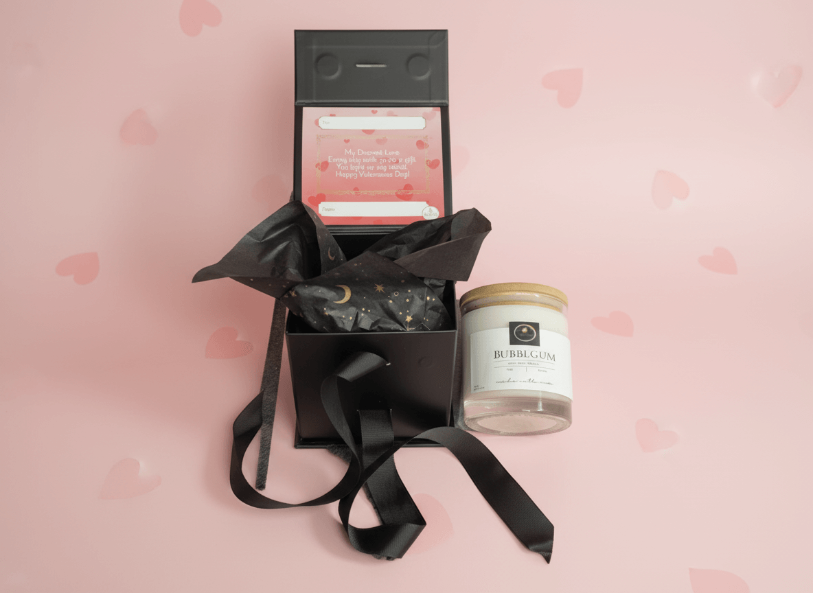 Bubblegum | Luxury Valentine’s Scented Candle | With Valentine's Gift Message