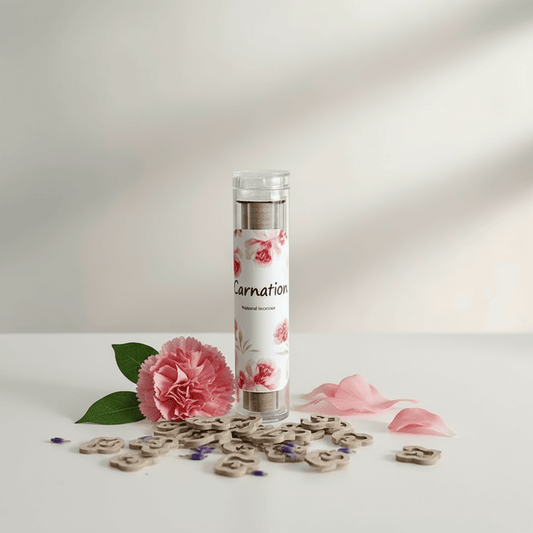 Carnation x40 Wooden Aromatherapy Incense Sticks | Spiced Floral Warm Scent | £3.95 | Clarky Candles