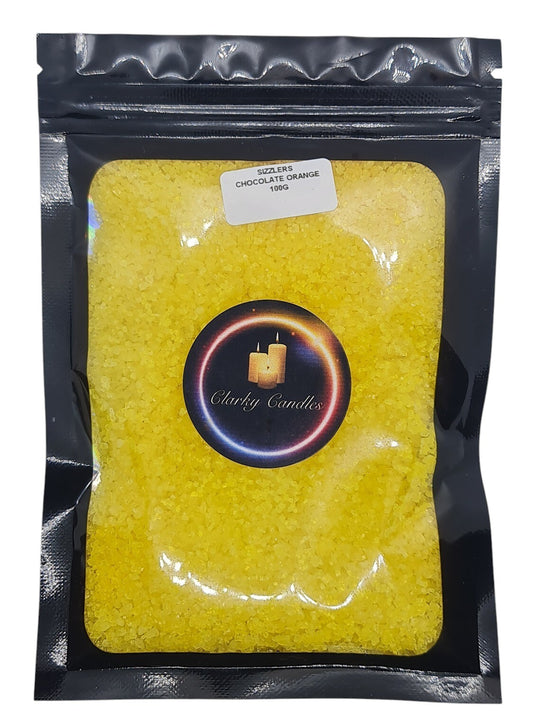 Chocolate Orange Scented Sizzlers 100g - Premium Simmering Granules | £3.50 | Clarky Candles