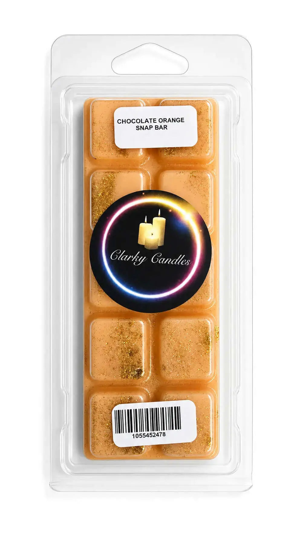Chocolate Orange Wax Melt Snap Bar 50g CLARKY CANDLES