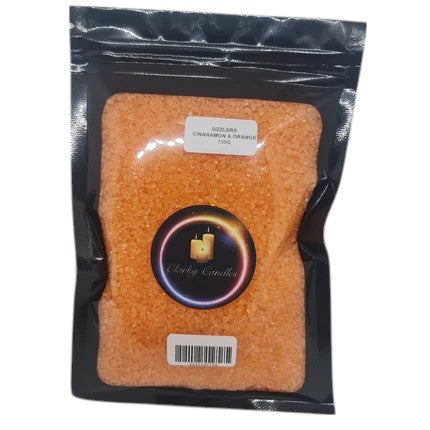 Cinnamon & Orange Scented Sizzlers 150g - Premium Simmering Granules | £5.00 | Clarky Candles