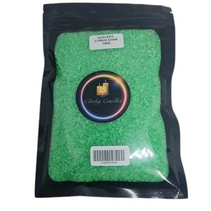 Citrus Soak Scented Sizzlers 150g - Premium Simmering Granules | £5.00 | Clarky Candles
