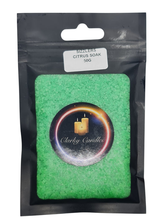 Citrus Soak Scented Sizzlers 50g - Premium Simmering Granules | £2.50 | Clarky Candles
